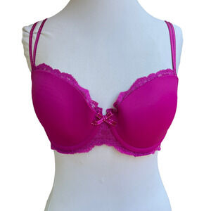 Chantelle Magenta/Pink Underwire Bra - Size 34 DD
